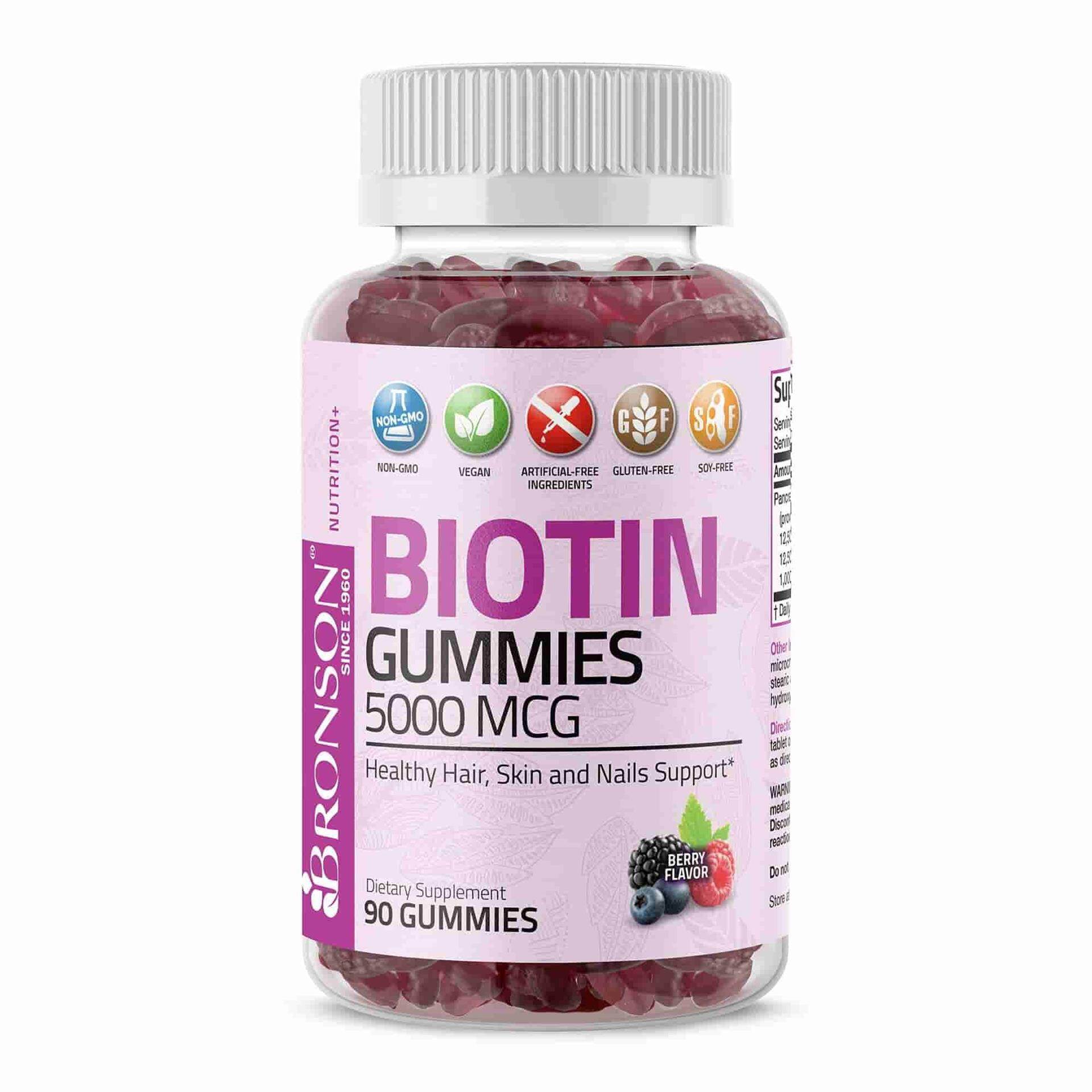 Bronson Biotin Gummies